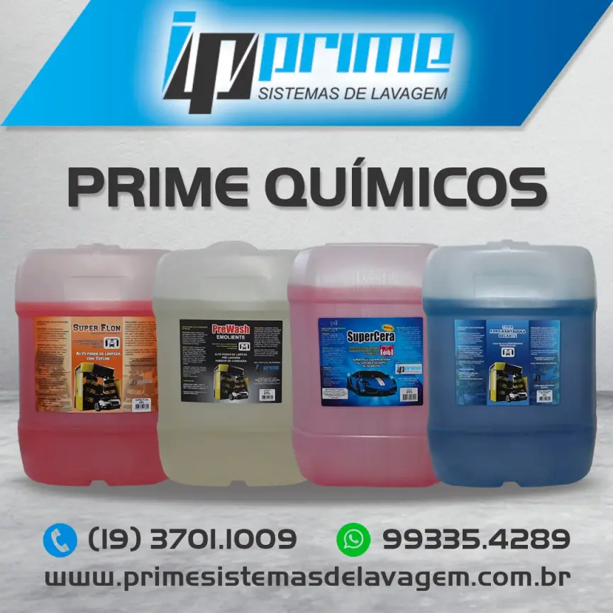 Shampoo para máquina automática de carro